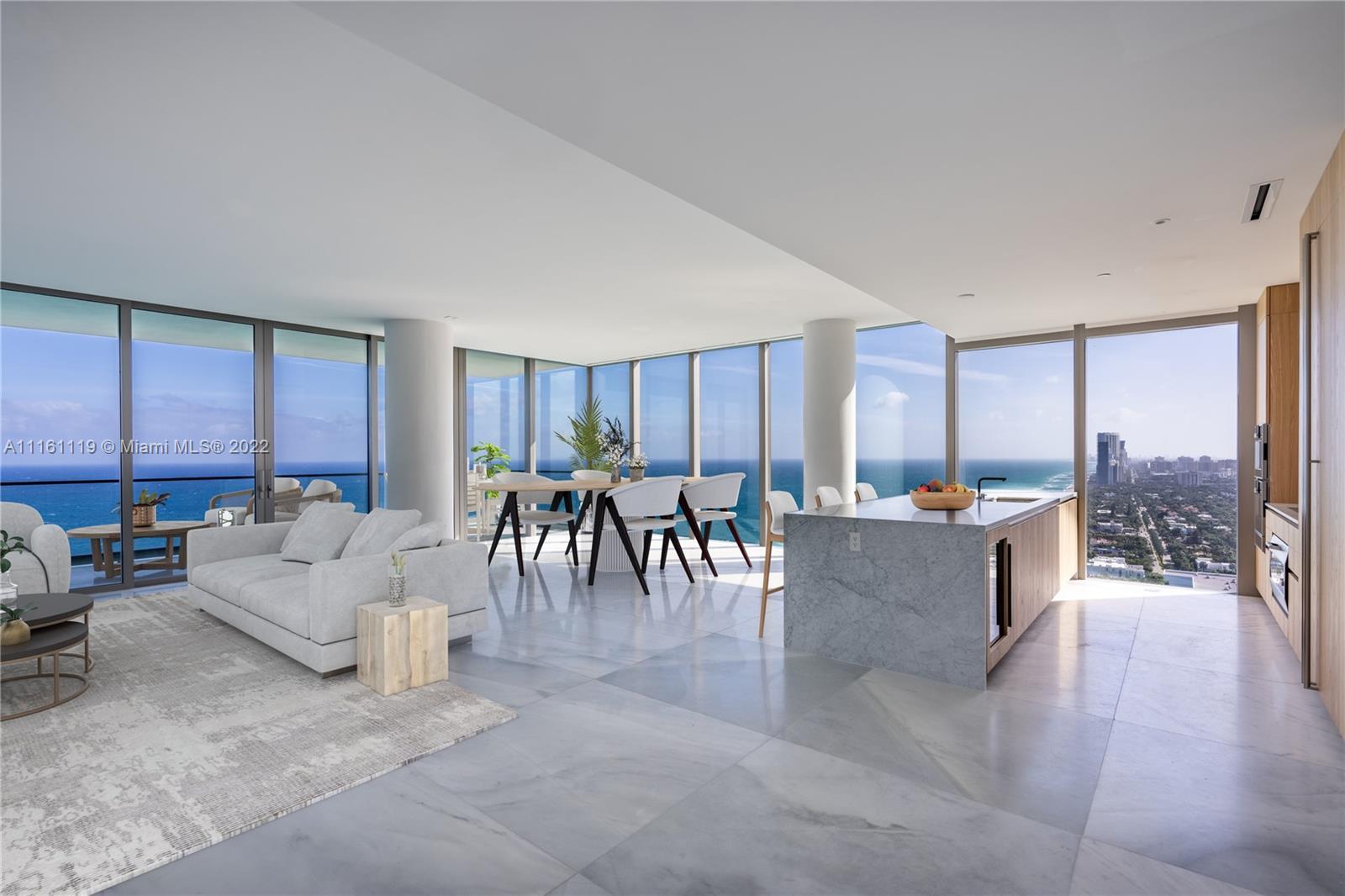 Last available high floor south facing residence at the brand new 2000 Ocean, located just north of 