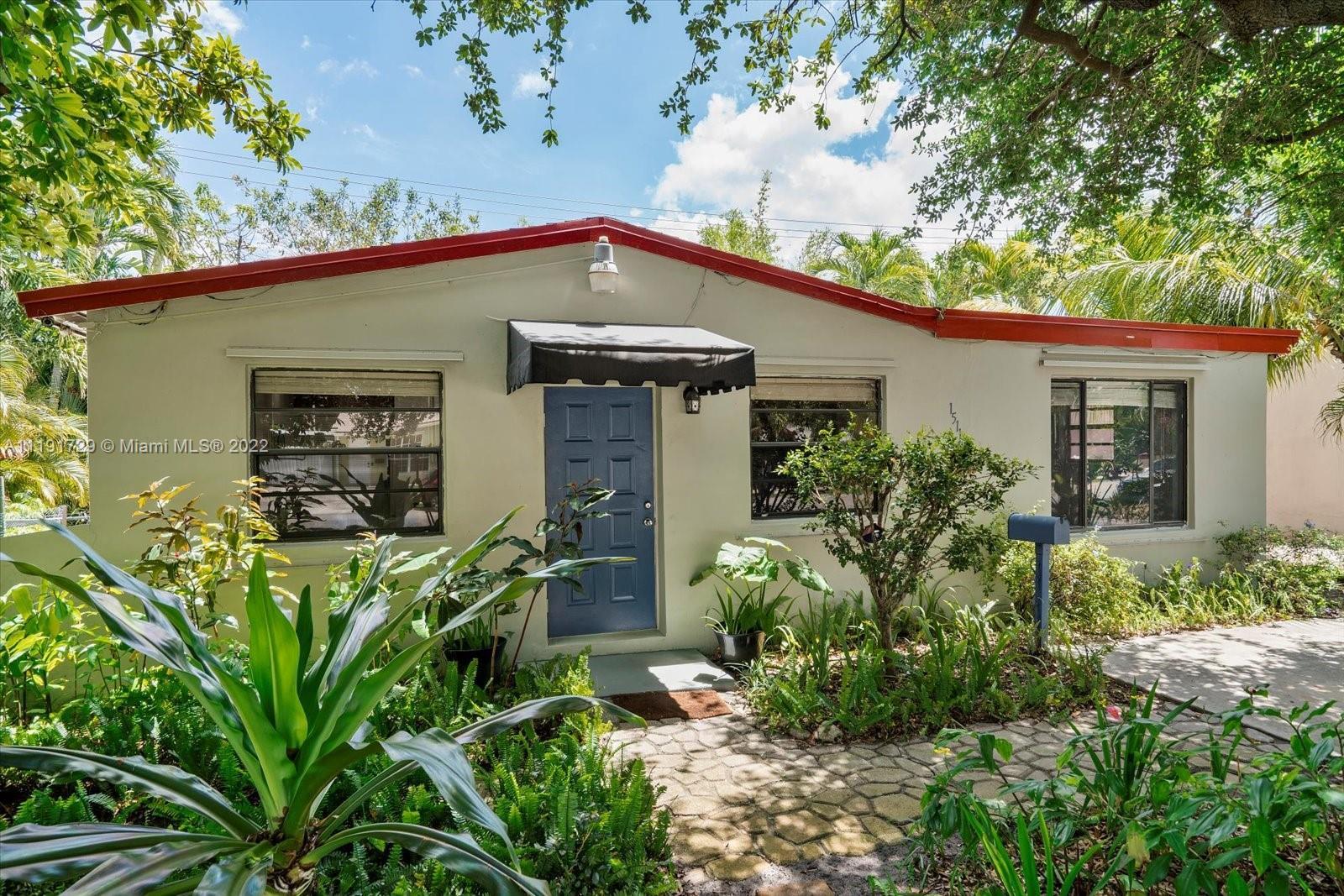 Your Garden Oasis Awaits! This 4 bedroom 2 bathroom home in Hollywood is move-in ready.  The home is