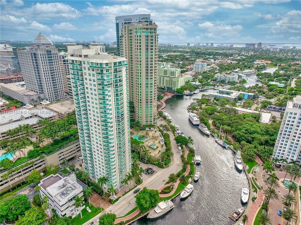Location Location Location!!!! Water Garden is situated right off Las Olas/New River of Downtown Ft.