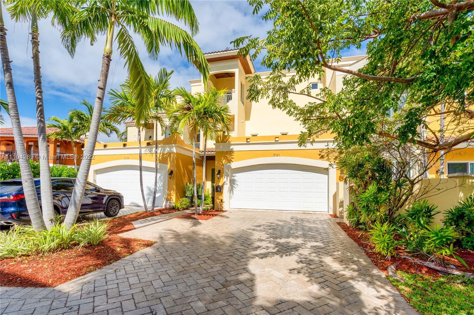 One of a kind townhome in the prestigious Dolphin Isles in east Fort Lauderdale. This 3 bedroom, 4 b