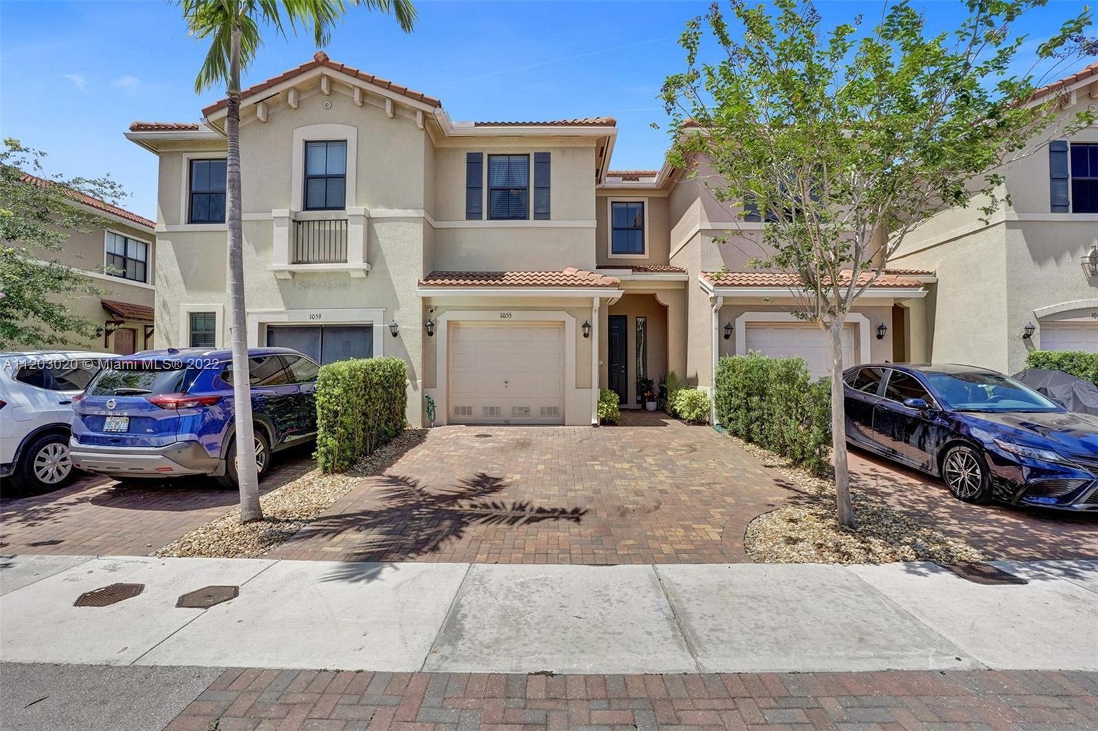 Amazing Location in the Booming Pompano Beach! Newer Construction 2018 Townhome Located within a Qui