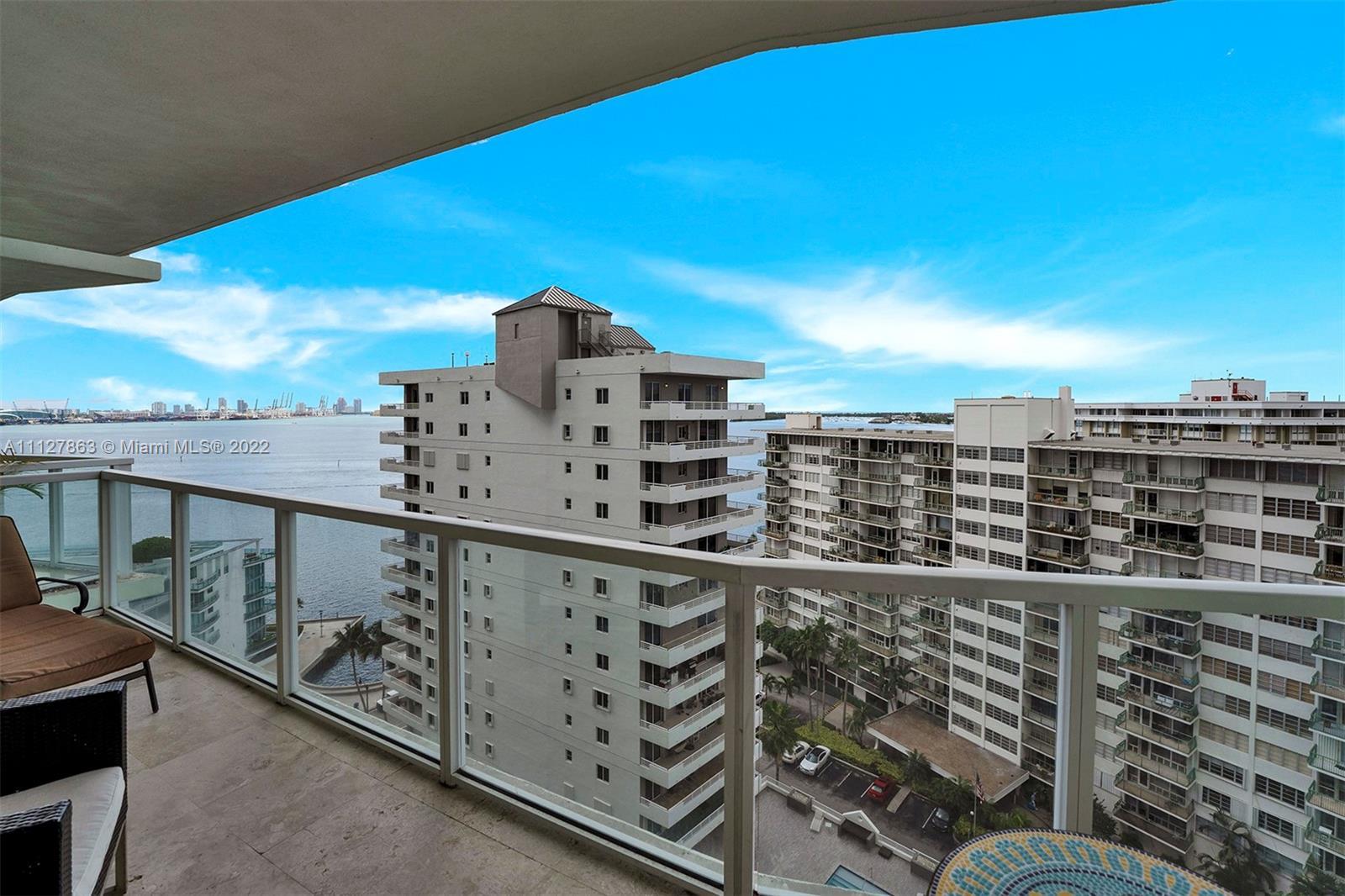 SPECTACULAR FURNISHED 2 BED / 2.5 BATH WITH 1,298 SF. AT THE EMERALD AT BRICKELL IN THE VIBRANT BRIC