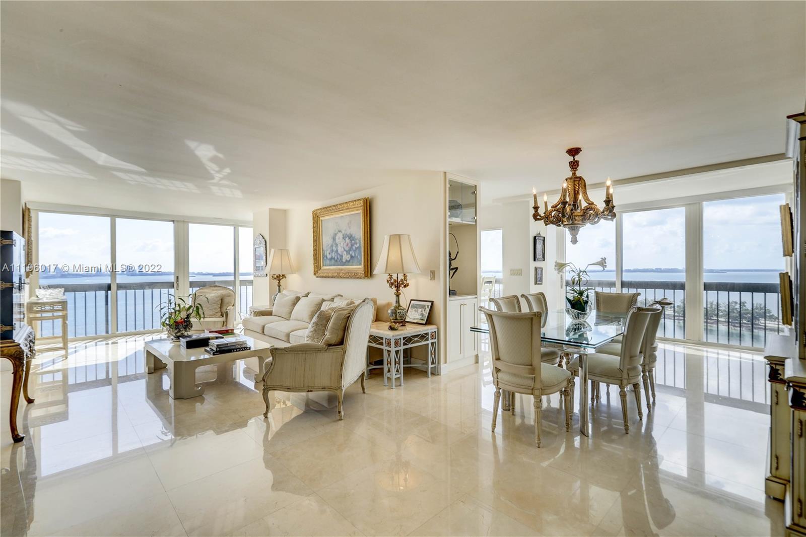 Outstanding professionally combined corner units 2301 & 2303, with spectacular panoramic views of Bi