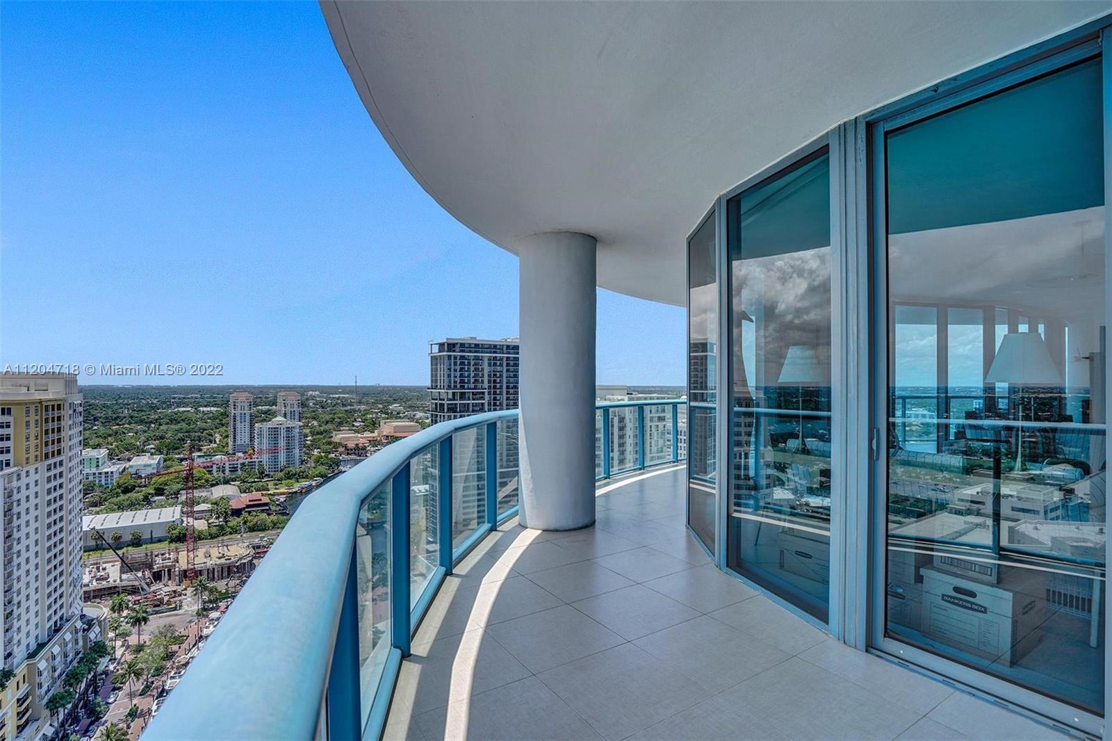 ENTER THE LUXURIOUS GLASS TOWER OF LAS OLAS RIVER HOUSE AND INDULGE IN AN ELEGANT LIFESTYLE AND $4M 
