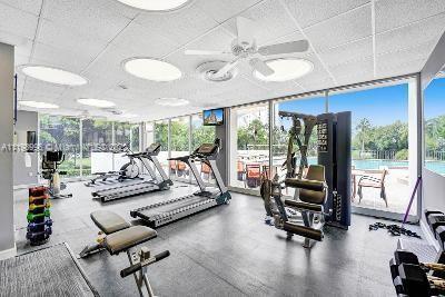 Boutique style building in an excellent location with beautiful views featuring top of the line gym,