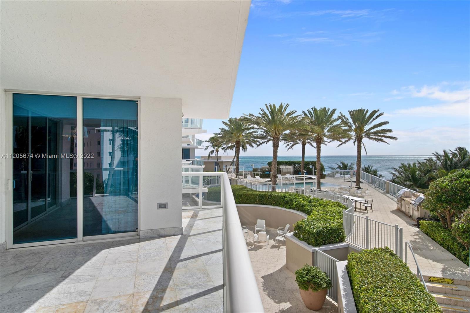 Welcome to this fantastic 3 BD 3 BA corner unit at the Mosaic . Enjoy ocean, city, and pool views fr