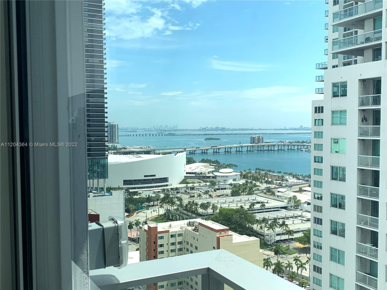 Located in the newly built YOTELPAD Miami in downtown Miami next to Bayfront Park-  A brand new FURN