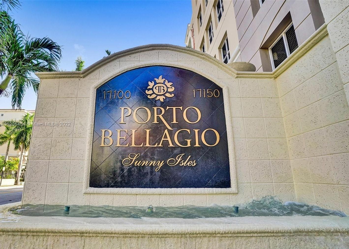WELCOME TO PORTO BELLAGIO - TASTEFULLY REMODELED 2 BEDROOM 2 BATHROOM UNIT IN THE HEART OF SUNNY ISL