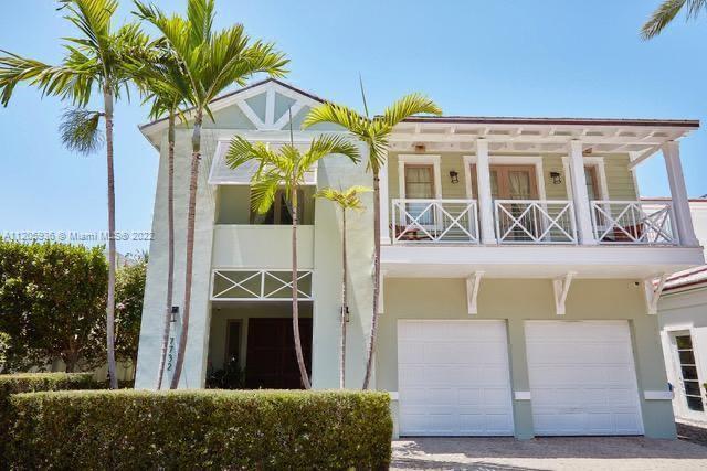 Fabulous Key West style residence located in Miami Beach’s trophy oceanfront neighborhood, Altos Del