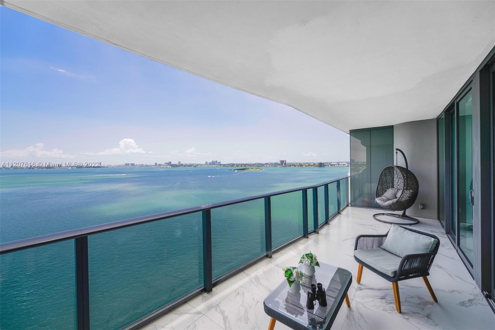 Luxury unit at One Paraiso Condominium. 2 Bedrooms / 2 Bathrooms with private elevator and foyer. Th