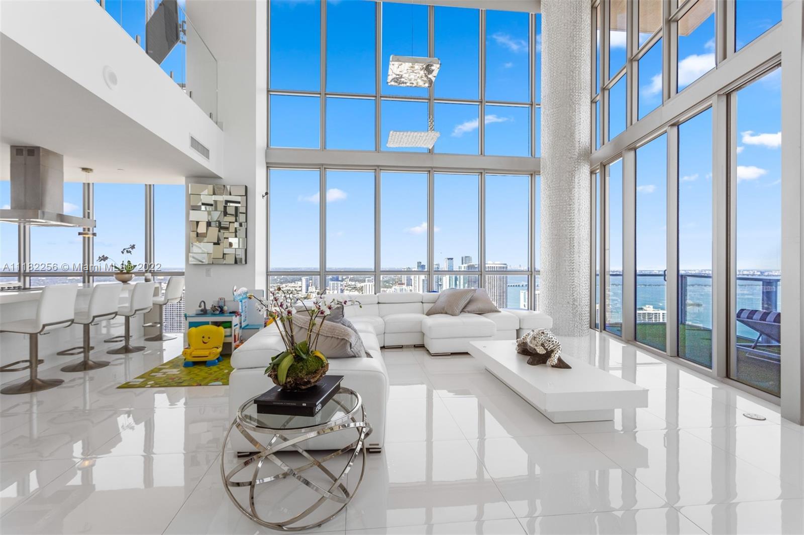 A MUST SEE - STUNNING - ENDLESS WATER VIEWS OF BISCAYNE BAY, MIAMI BEACH, AND MORE FROM THIS ONE OF 