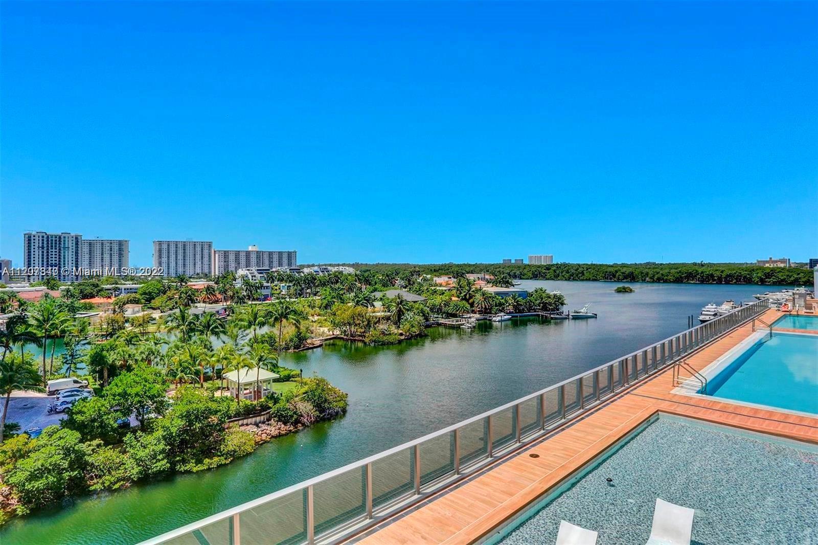 Magnificent corner unit overlooking Intercoastal water views. This fully upgraded residence features