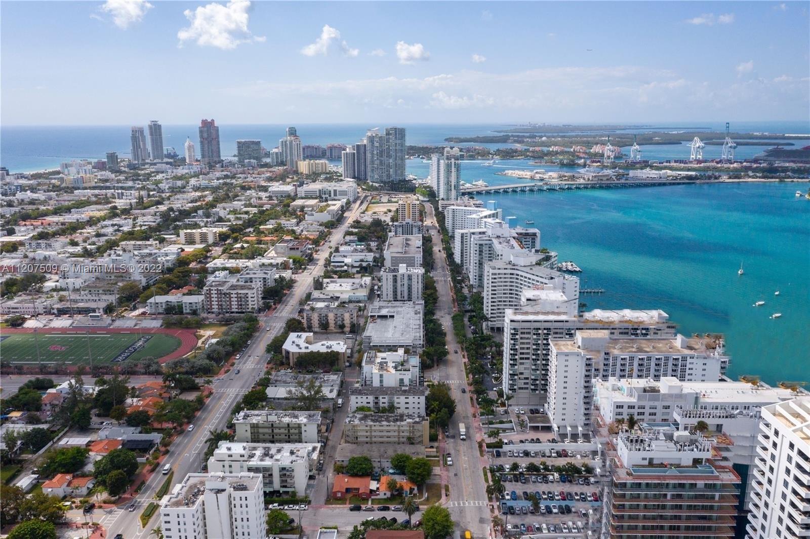 A classic South Beach penthouse pad perfectly located on West Ave has just come to market. Unit 501 