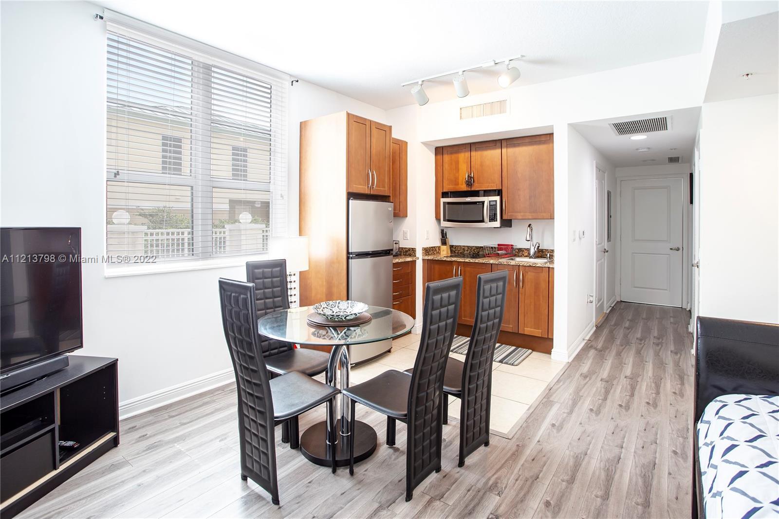 Stunning Income Producing One Bedroom Apartment in the most desired area in South Florida. Daily ren