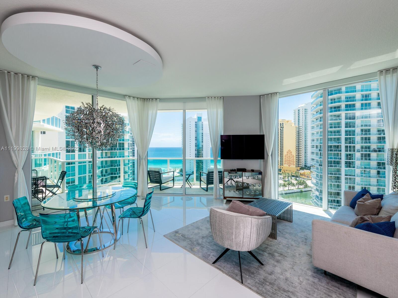 Spectacular 3 bedrooms 2 bathrooms in the desirable Sunny Isles Beach. One of the best and most desi