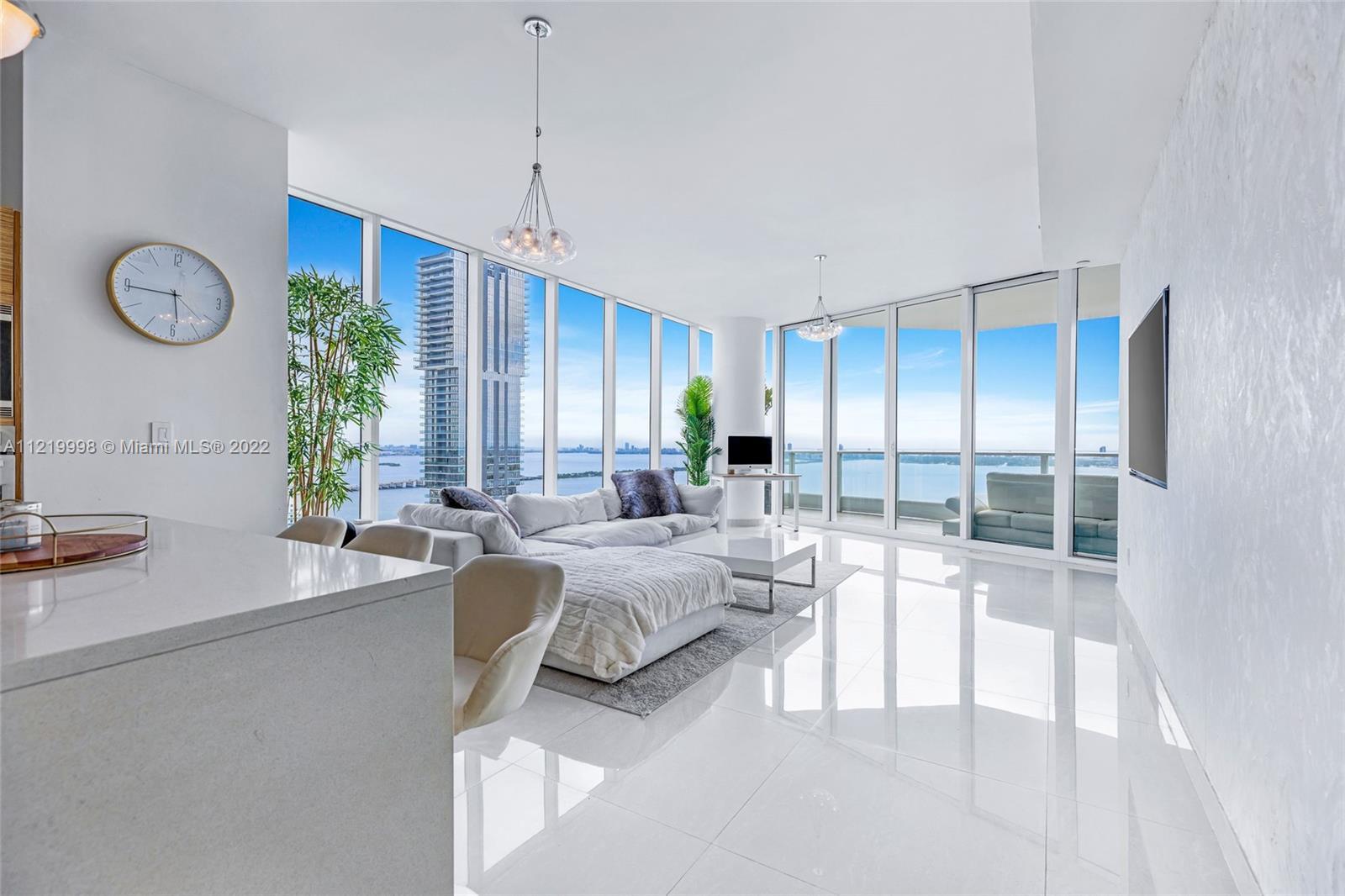 UNOBSTRUCTED ocean and Biscayne Bay views at the ultra luxury Paramount Bay. This gorgeous NE corner