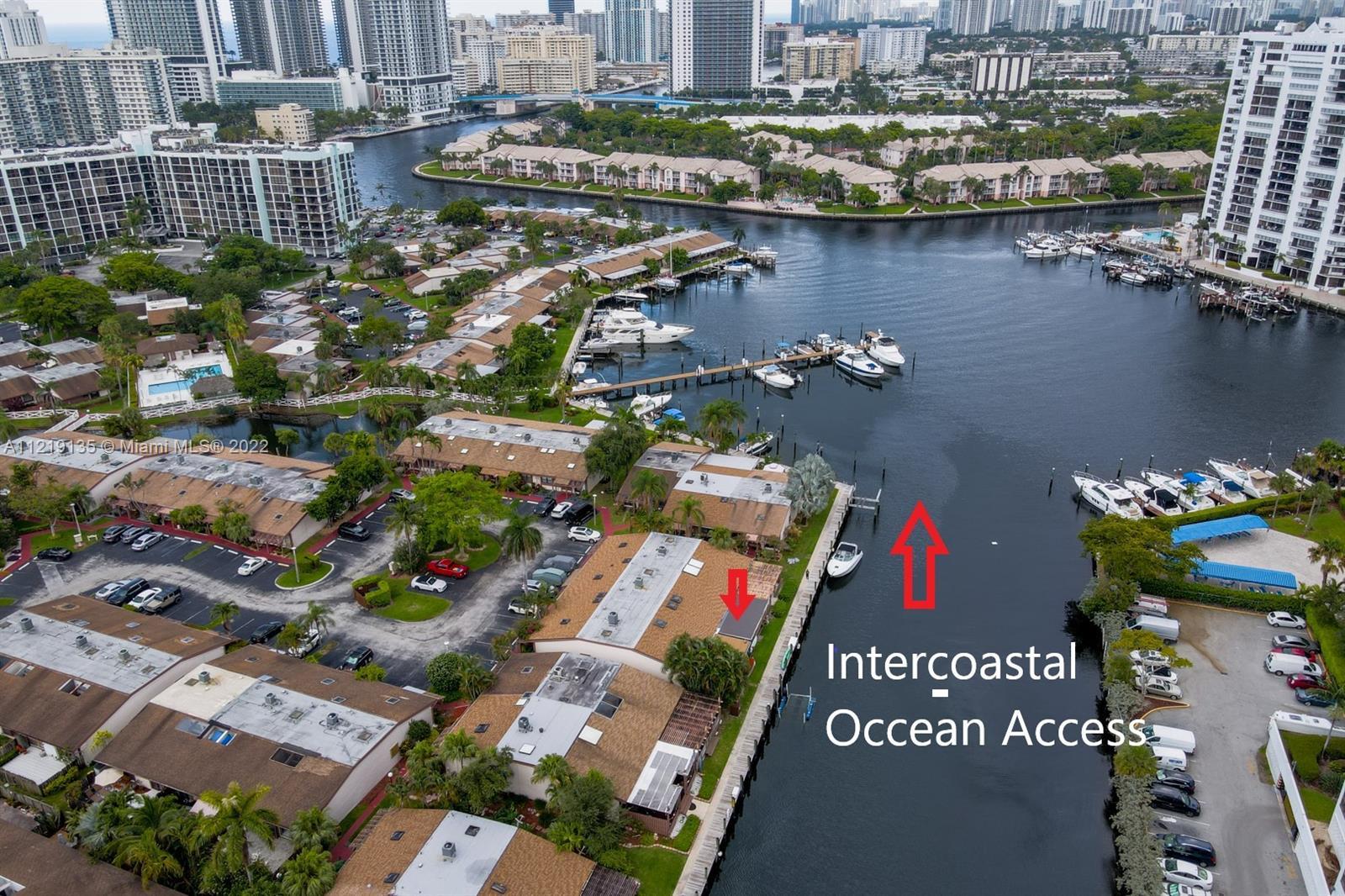 If you are looking for a place that is moving ready for you and your boat on the intercoastal, look 