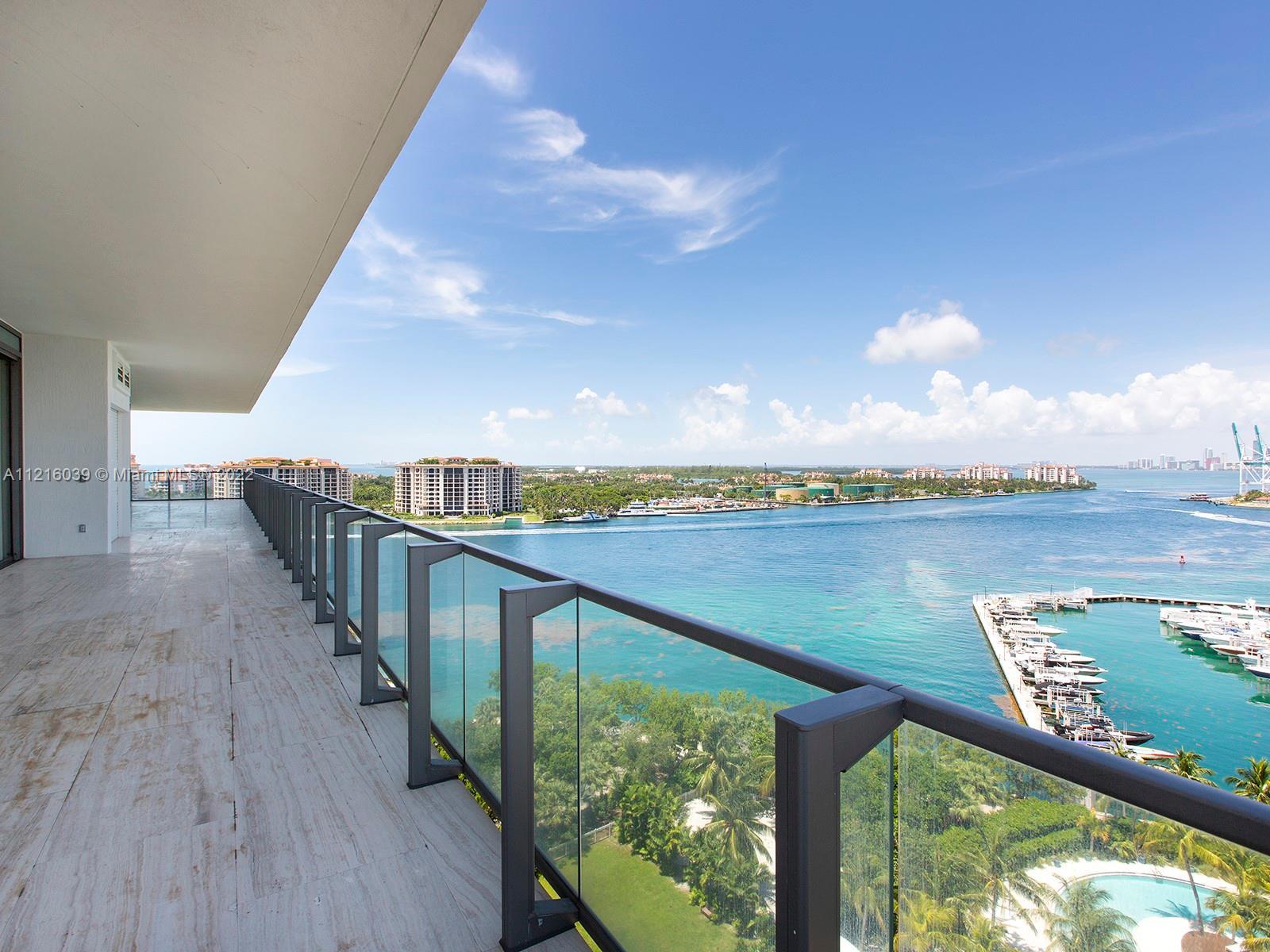 Located at the very southern tip of South Beach, this stunning residence offers exclusivity and priv
