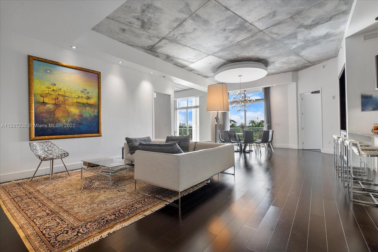 Walk in and..Wow! Miami Beach Golf Course-facing 5th floor unit with stunning sunset views in iconic