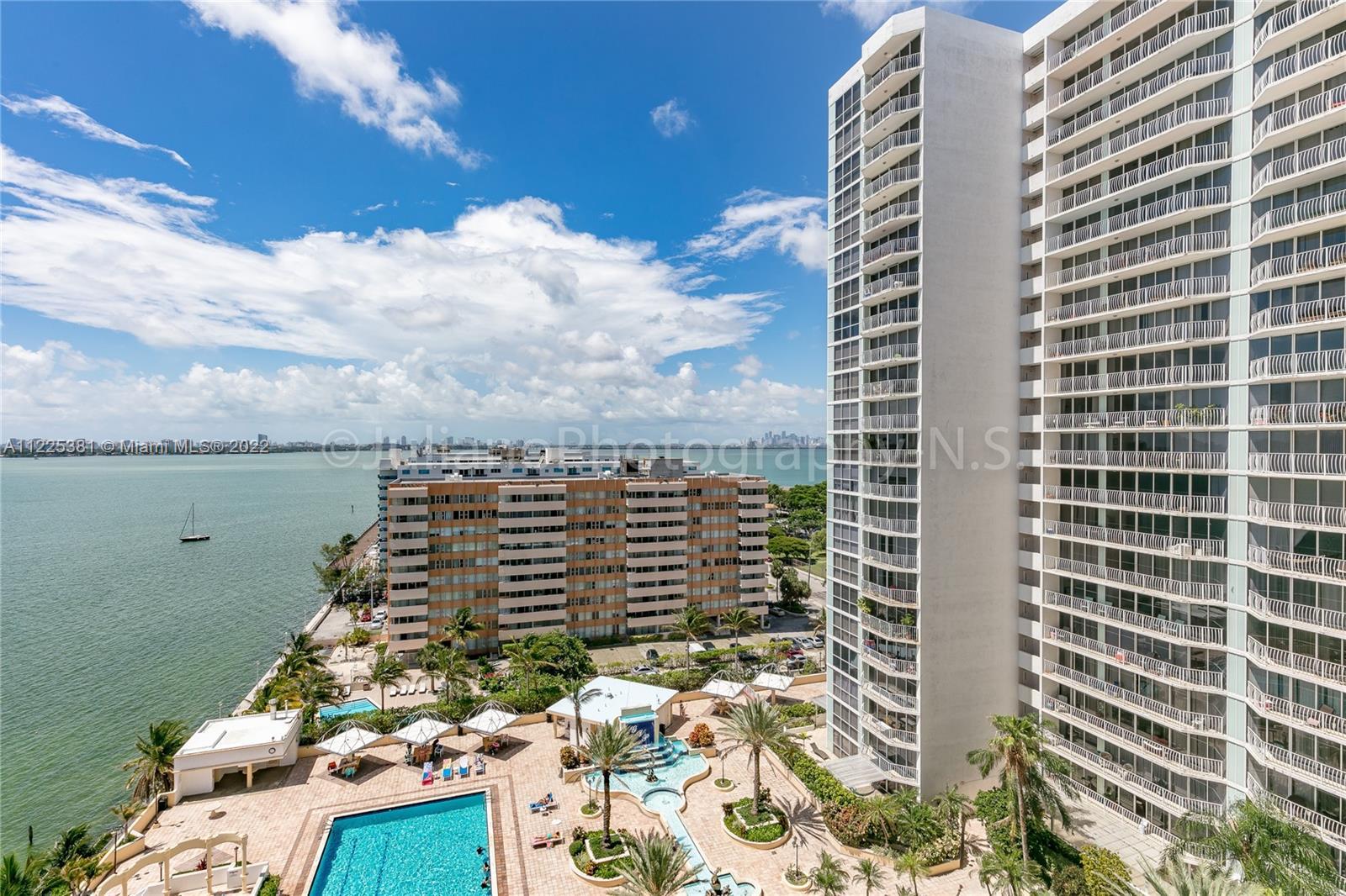 Breathtaking direct views of the Bay, Intercoastal, and Miami Beach Skyline! Floor-to-ceiling and wa