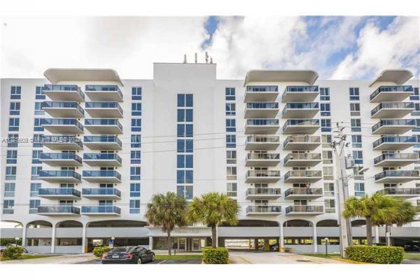 Spacious 1 Bedroom 1 Bathroom waterfront North Bay Village building with bay view. Upgraded Kitchen 