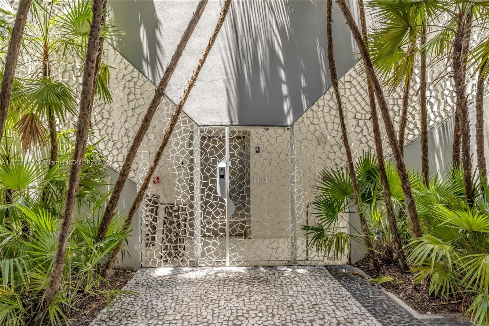 Sophisticated urbanites will be amazed by this sleek secluded South Beach oasis. This unique residen