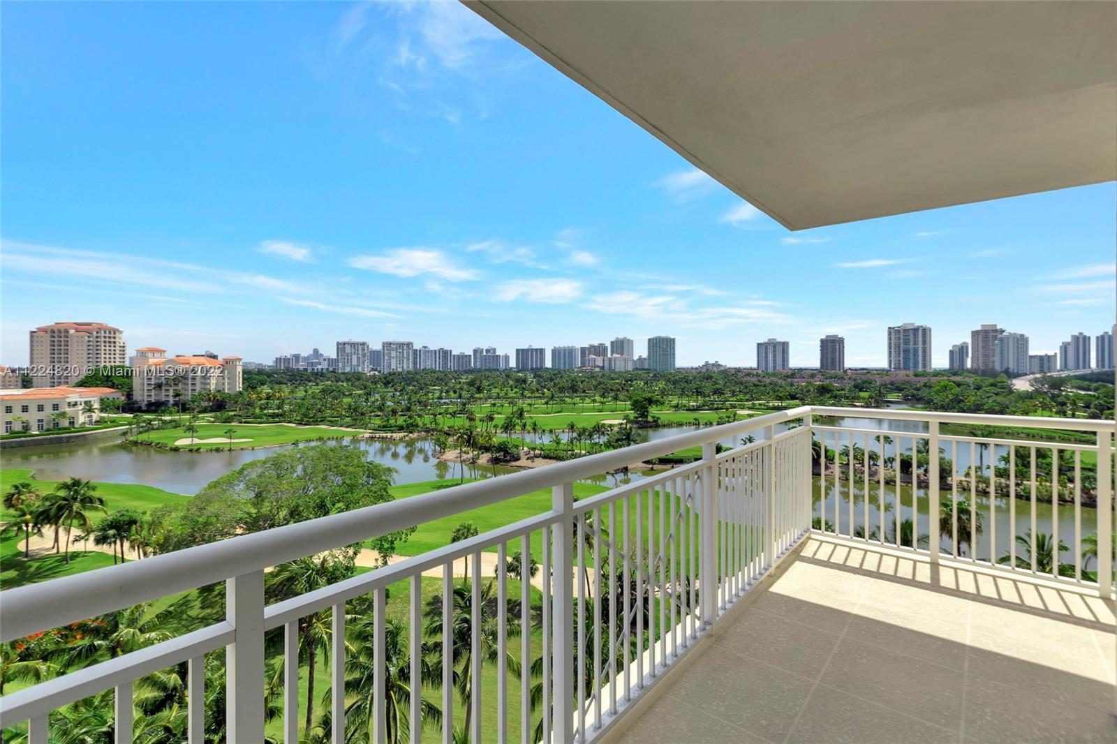 Take in beautiful views from your balcony at Turnberry On The Green! This two bedroom, two bathroom 