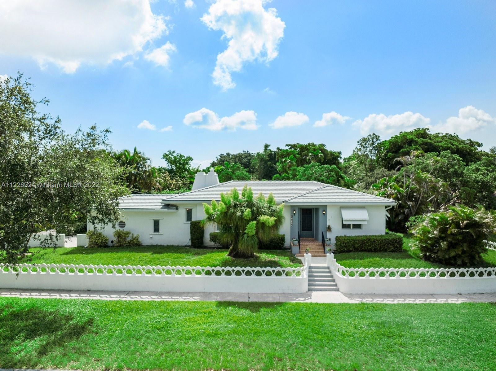 Character sets the stage for this one of a kind Central Miami Shores home! Enjoy the elegance of 193