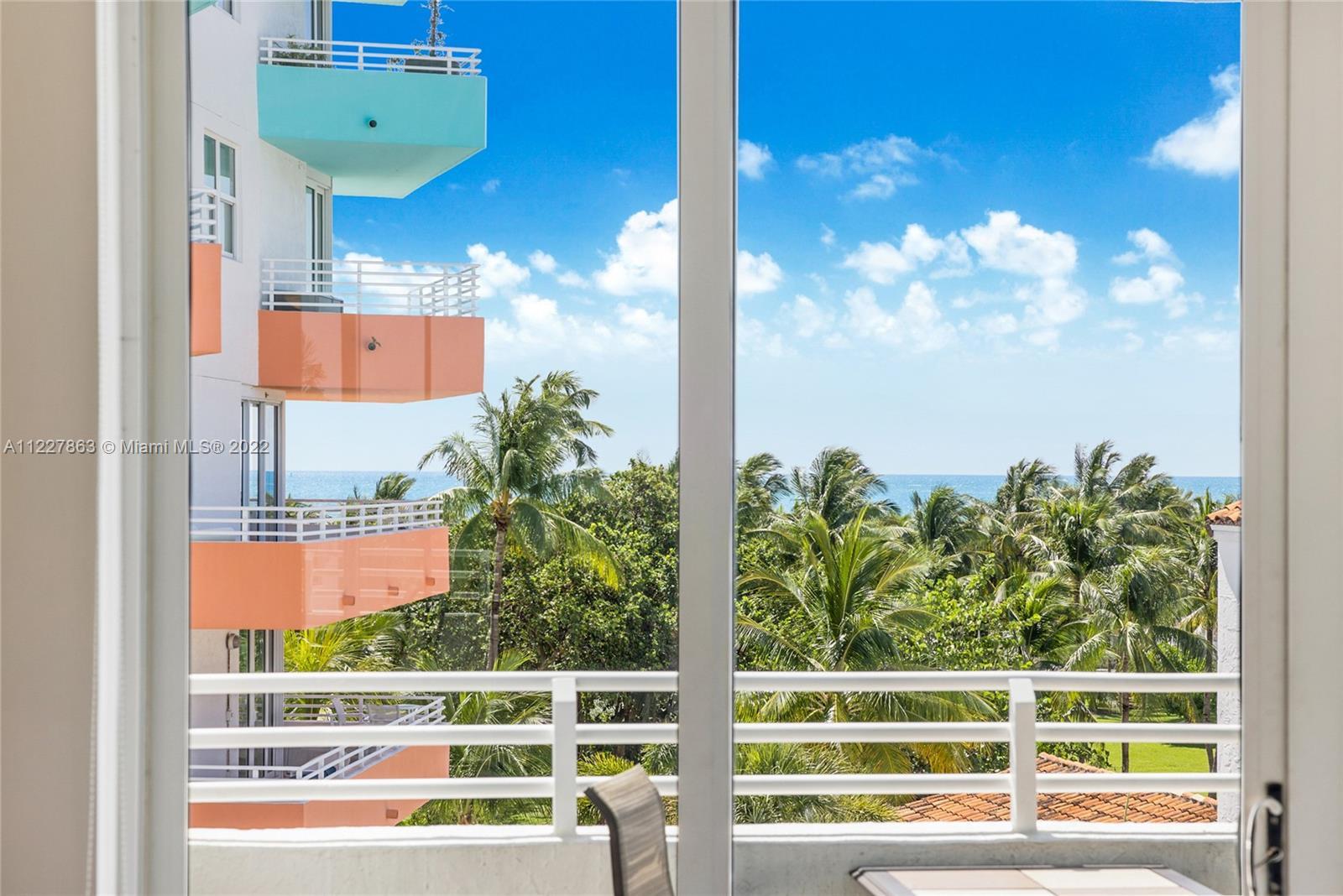 Boutique Building 1Bed 1Bath in highly desirable South of Fifth on Miami Beach. Just steps to the be