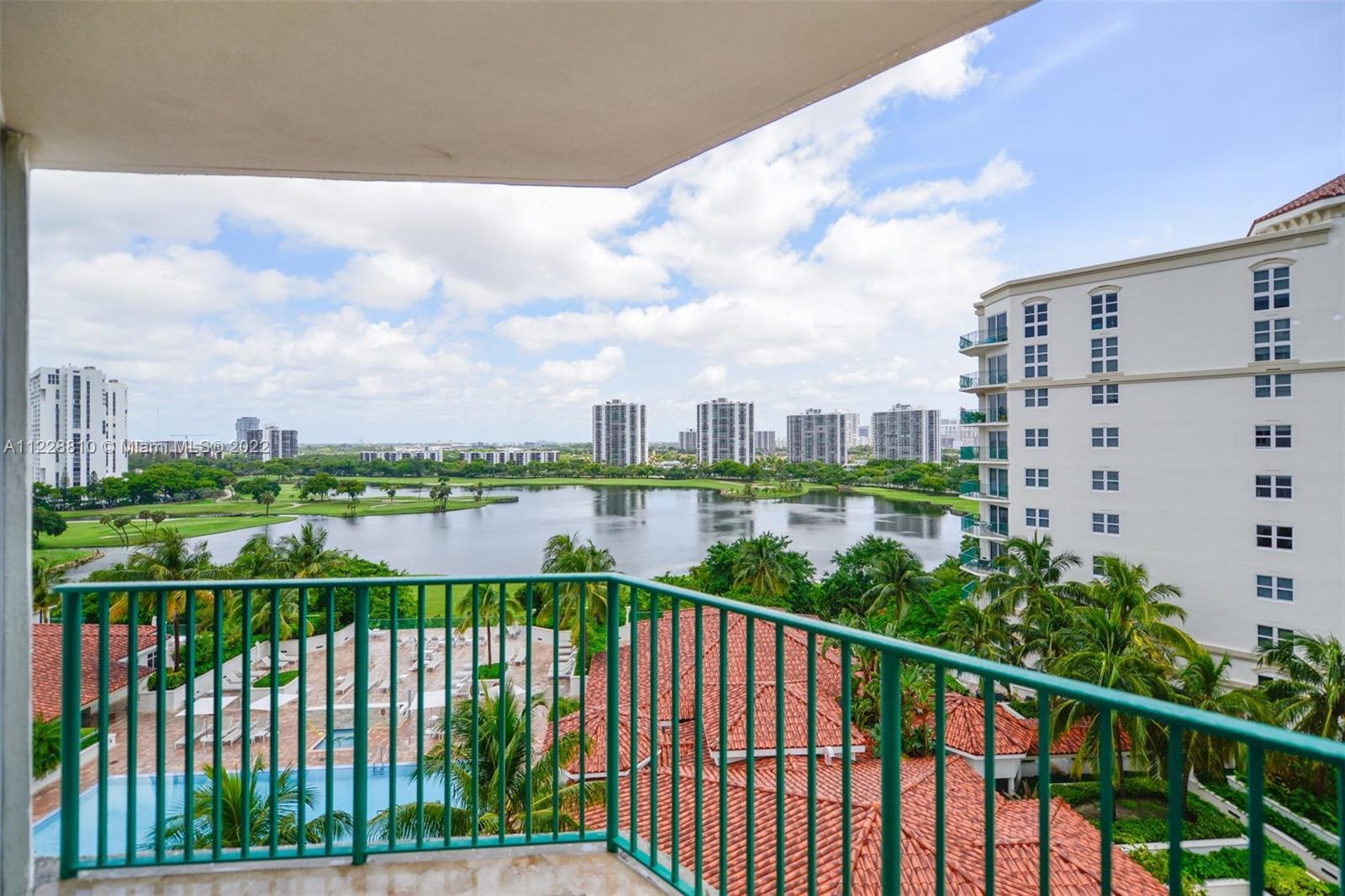 Beautiful 2 bed 2 bath in Turnberry Village. Amazing Ocean, Intracoastal and Golf views. Marble floo