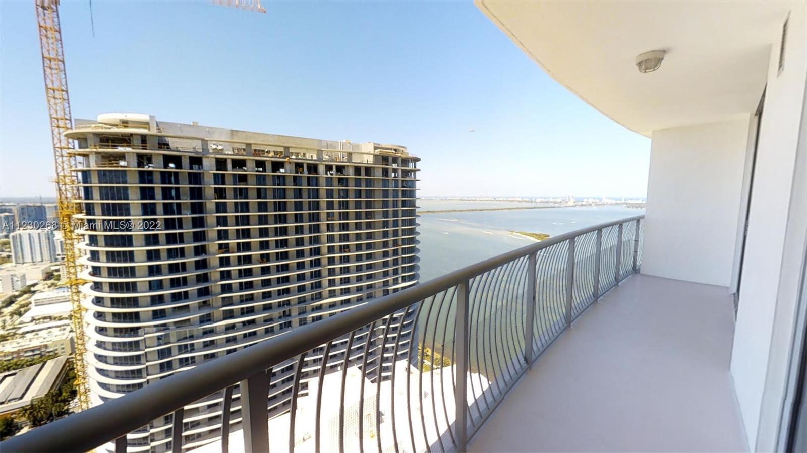 Bright and spacious waterfront condo on the 53rd floor. Access Large balcony bedroom and living room