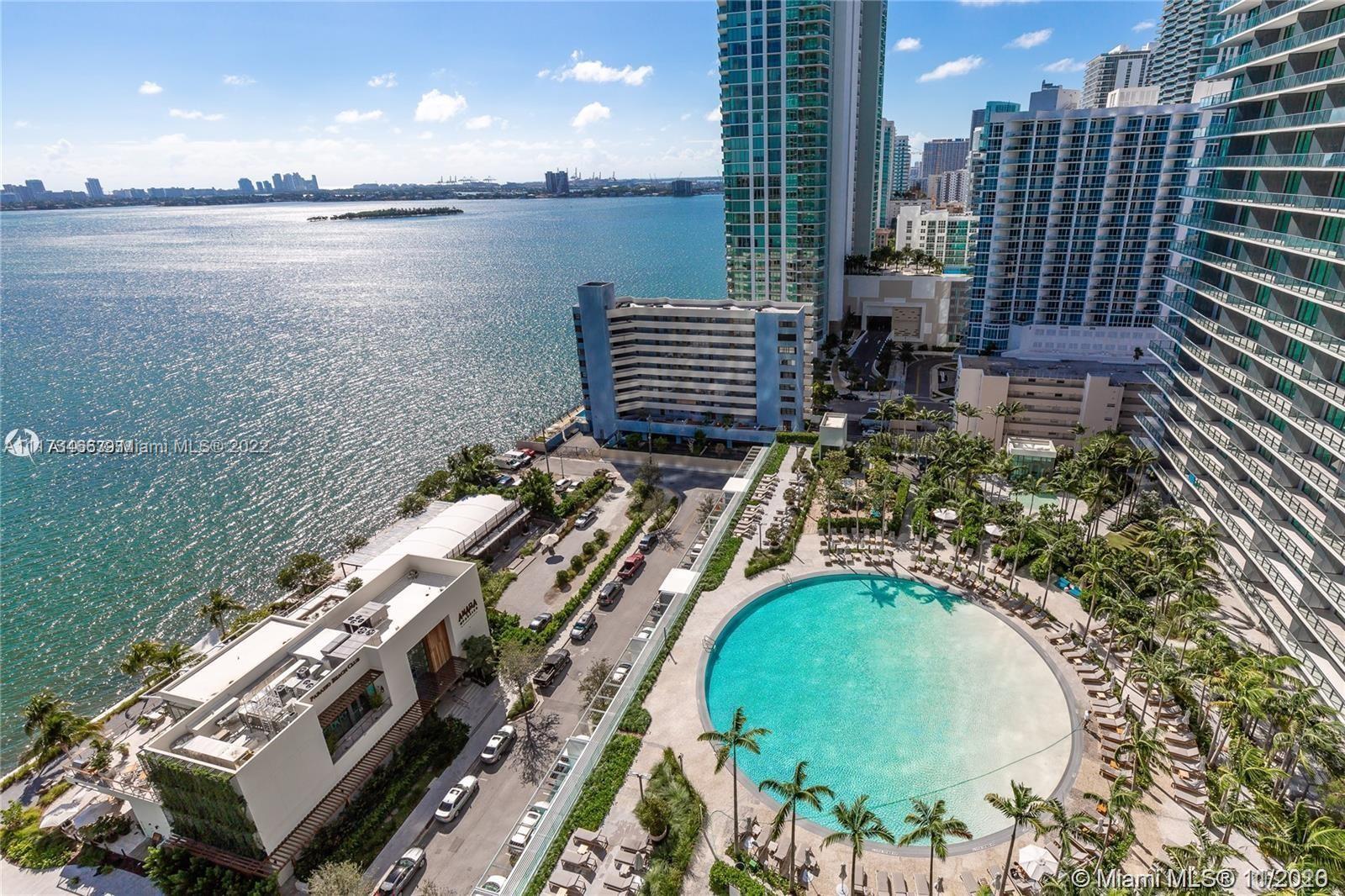 Amazing apartment 2/3 1301 sqf, with stunning views of miami skyline and ocean 360, located in the c