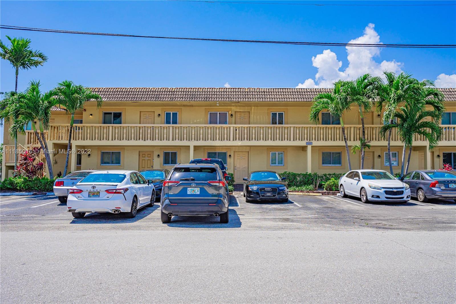 Rarely available 2 bedroom, 2 bathroom unit in boutique building in East Pompano Beach.  Enjoy water