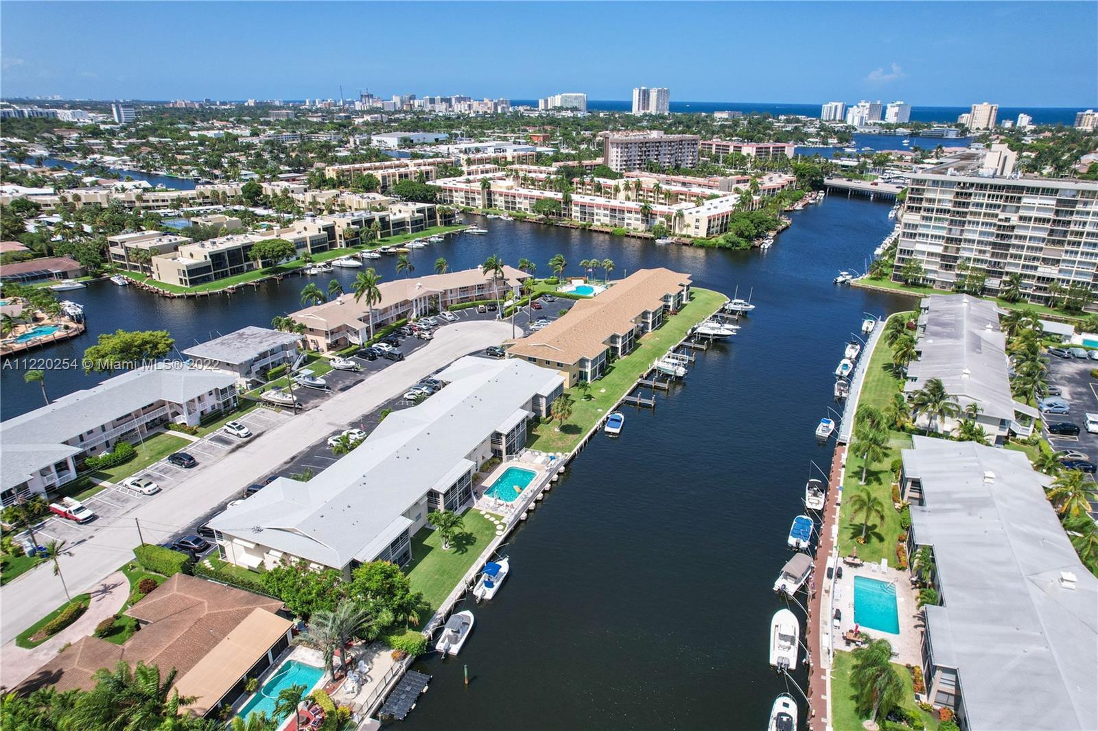 Best waterfront value in Pompano Beach, FL. Tastefully updated, 2 bed, 1 bath, waterfront property w