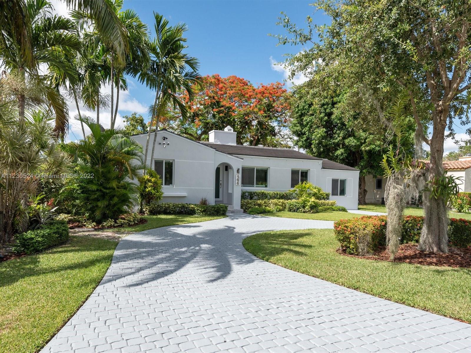 Stunning Art Deco Home in Miami Shores! This 2 bed/1 bath w/1347 SqFt has been completly updated. In