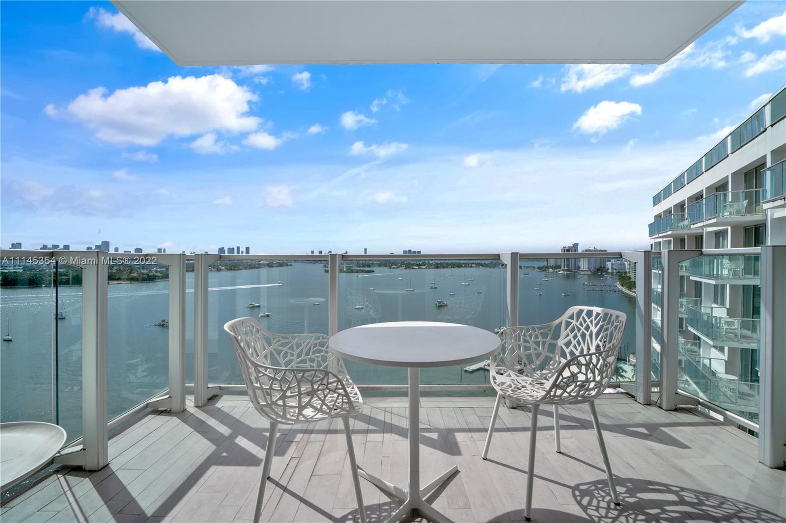 Back on the market! Miami's most trendy, 5-star condo-hotels. One of the most desirable units & view