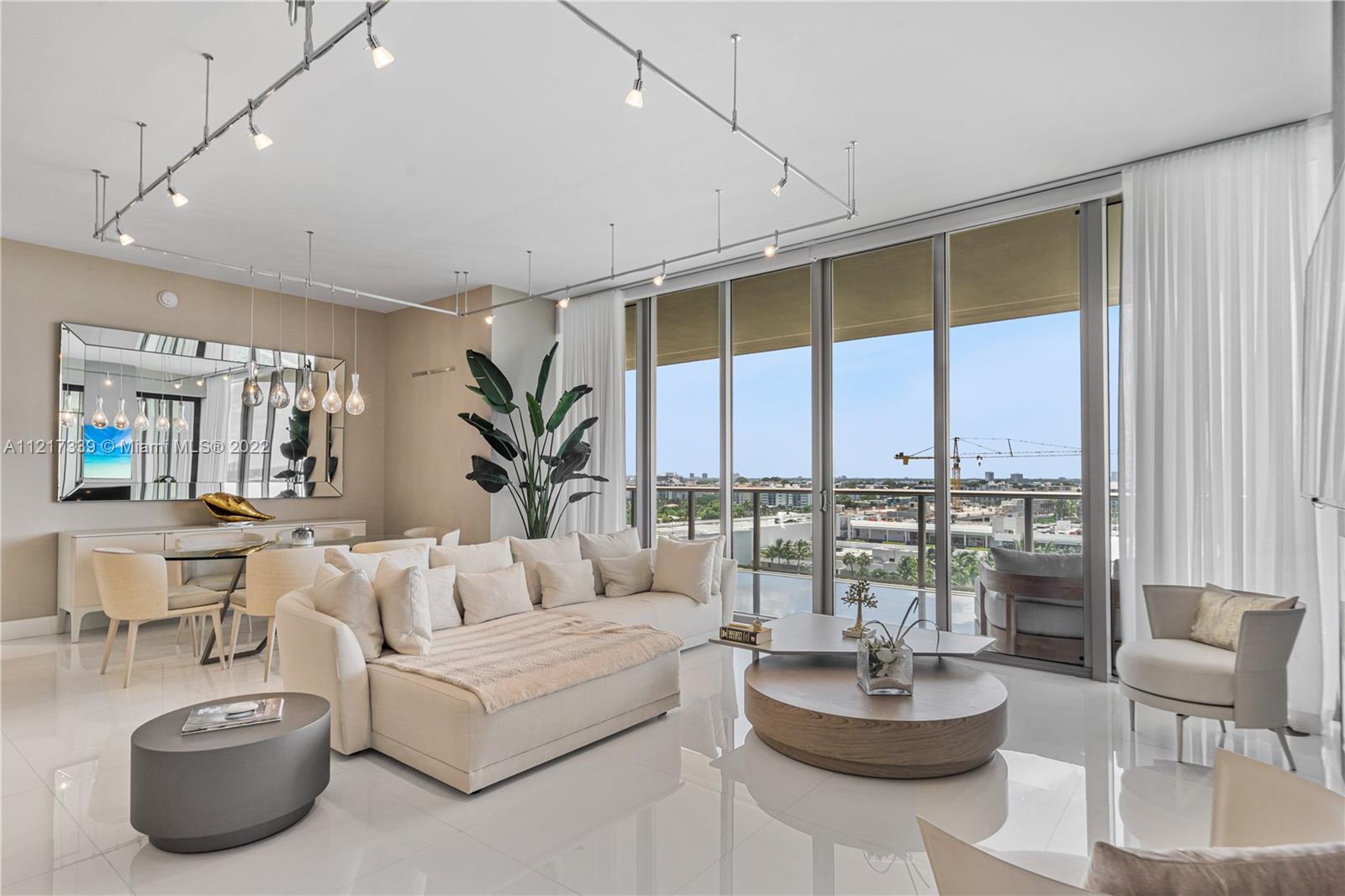"PRICE REDUCED" Remodeled 2 bedroom - 2.5 bathroom unit at St Regis Residences in Bal Harbour.
This