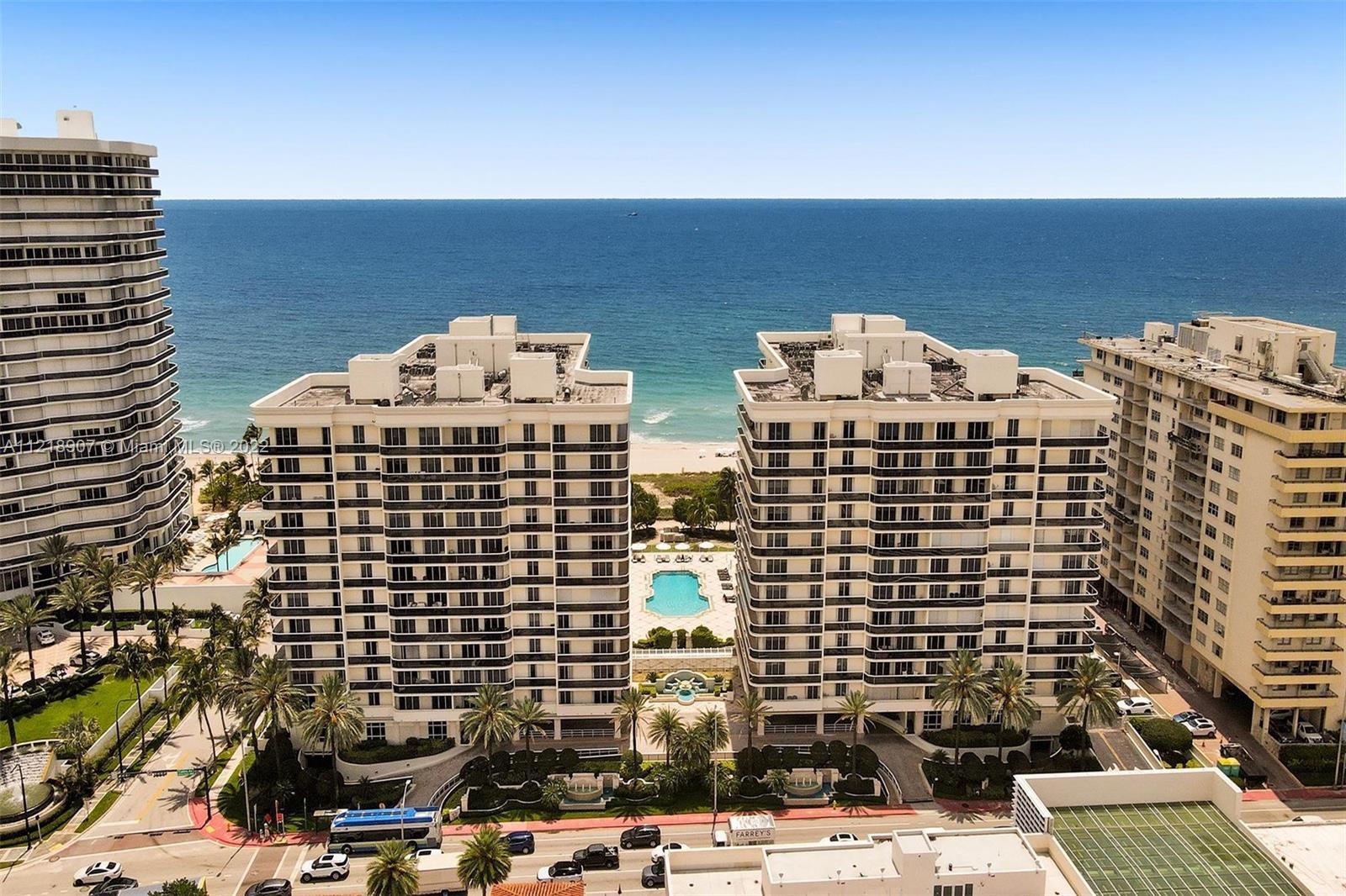 Enjoy ocean views from this beautiful spacious condo featuring an open  floorplan, 1,740 SF, a large