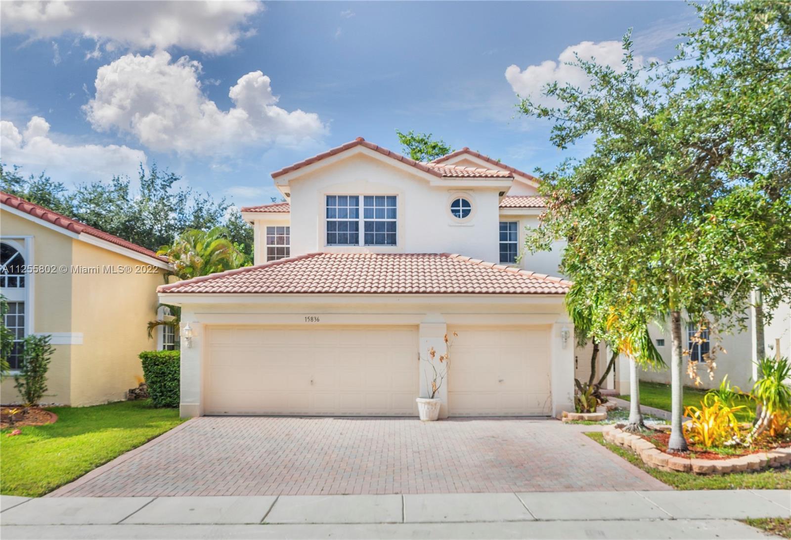 A 6 bedroom, 4 bathroom, 3,446 sq. ft. home in Silver Shores neighborhood with a 3-car garage. There