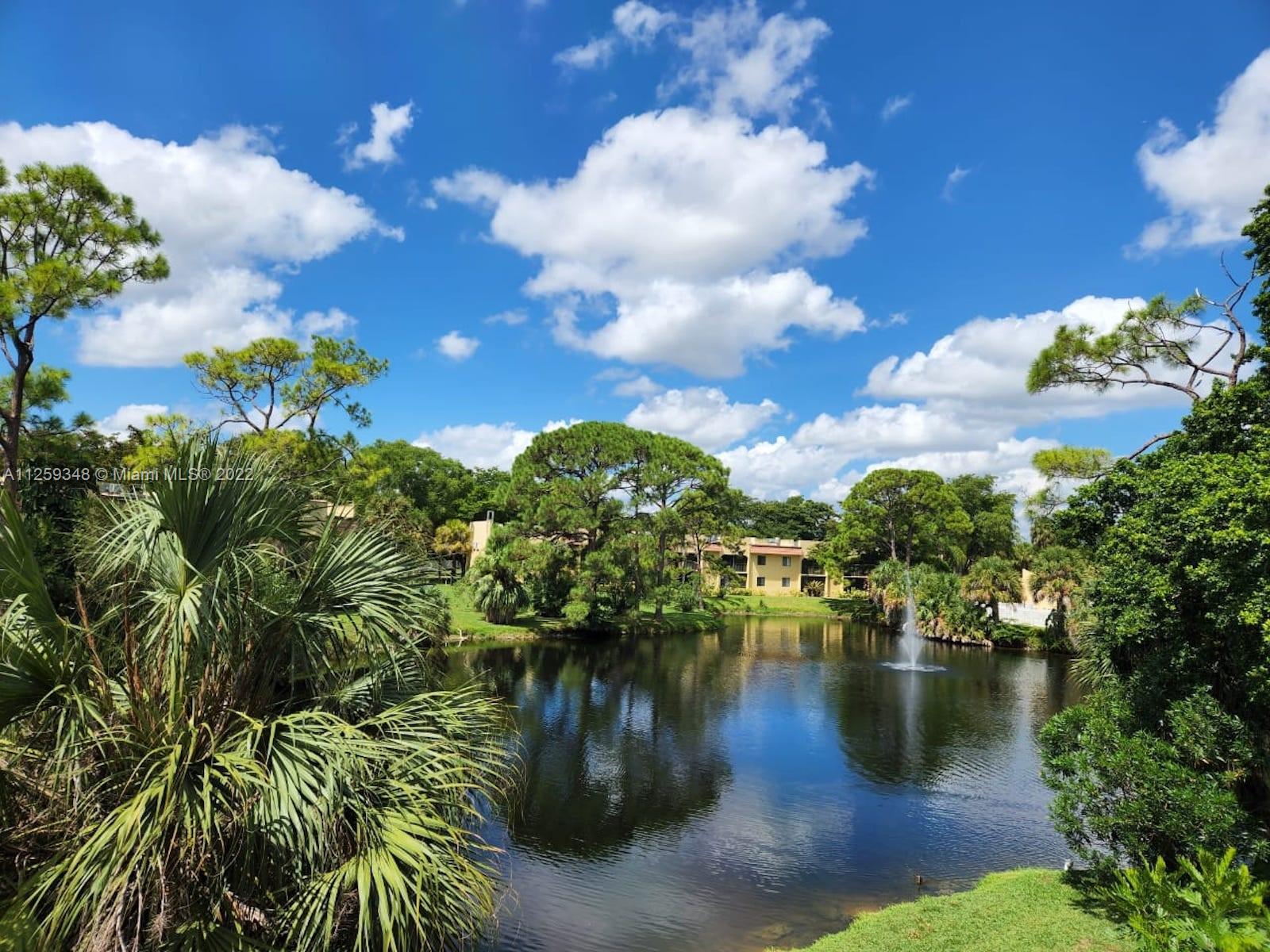 Great 2 Bedroom / 2 baths with stunning water views and lush greenery within the City of Boca Raton,