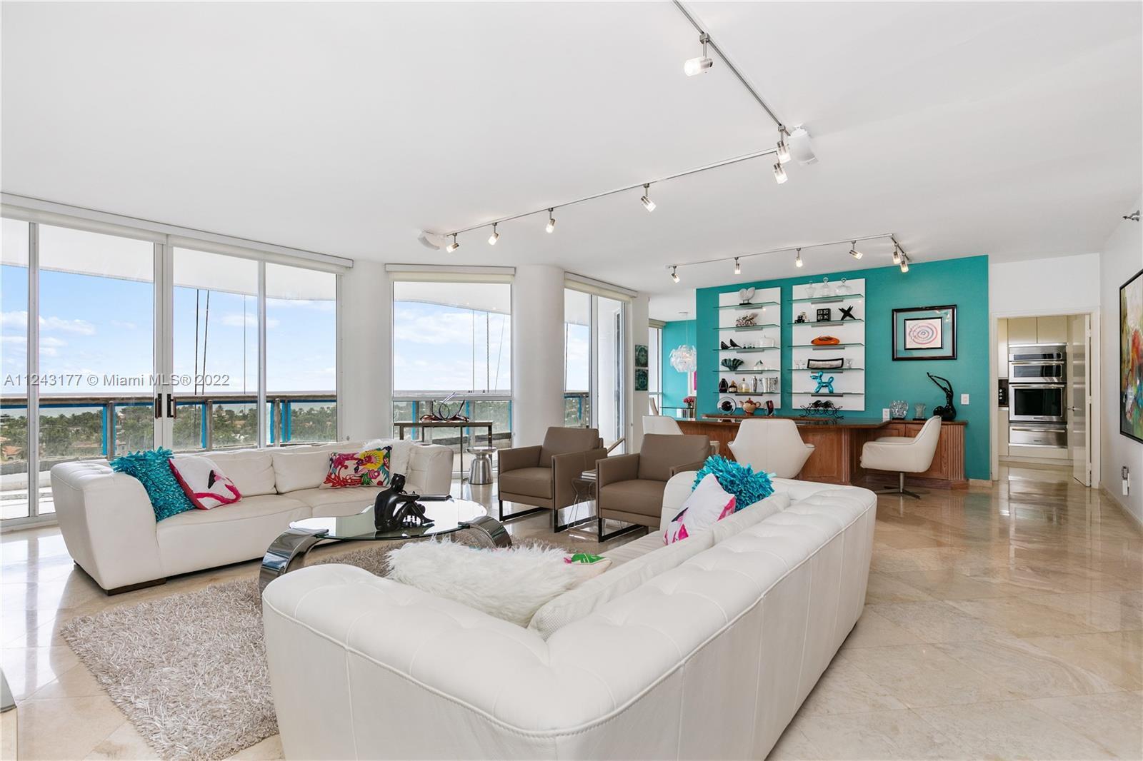 You will love this majestic flow-through unit at the prestigious Atlantic II at The Point with breat