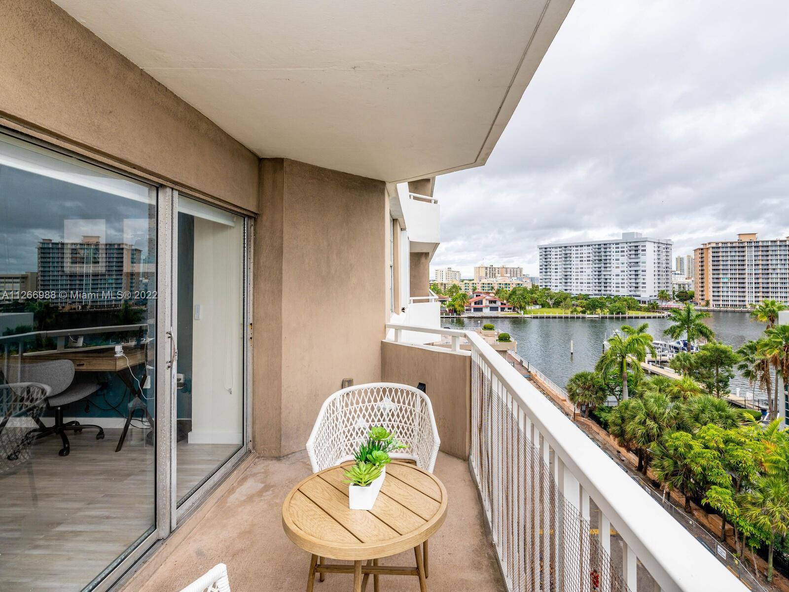 1 Br 1 Bath with a great Intracoastal View! Upgraded Kitchen, New Stainless Appliances. Updated Bath