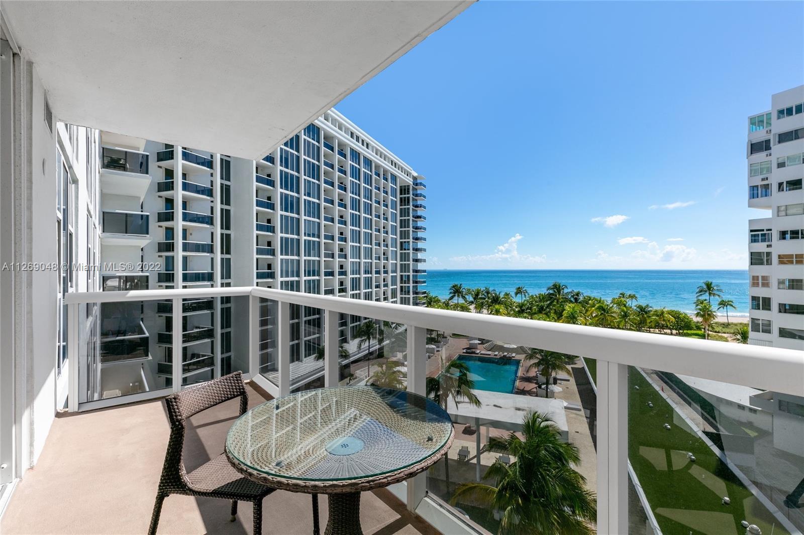 Immerse yourself in the direct deep blue water views & ocean breeze from your completely remodeled b