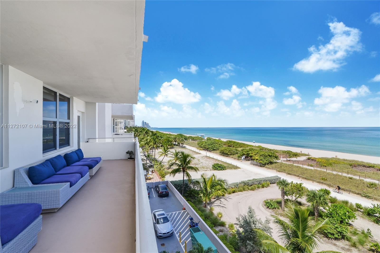 Beautiful fully renovated direct oceanfront corner residence in the boutique development in the Surf