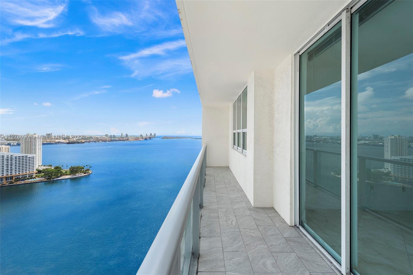 Absolutely Breathtaking Unobstructed Waterfront Views from the Penthouse level. This 3 bedroom 2 bat