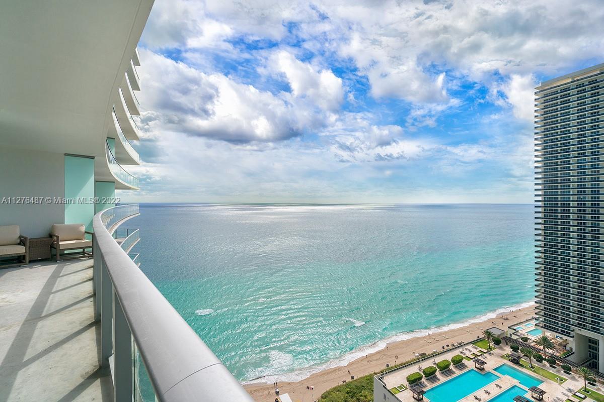 OCEANFRONT RESIDENCE at HYDE BEACH , 2 / 2 totally furnished turnkey apartment with direct ocean vie