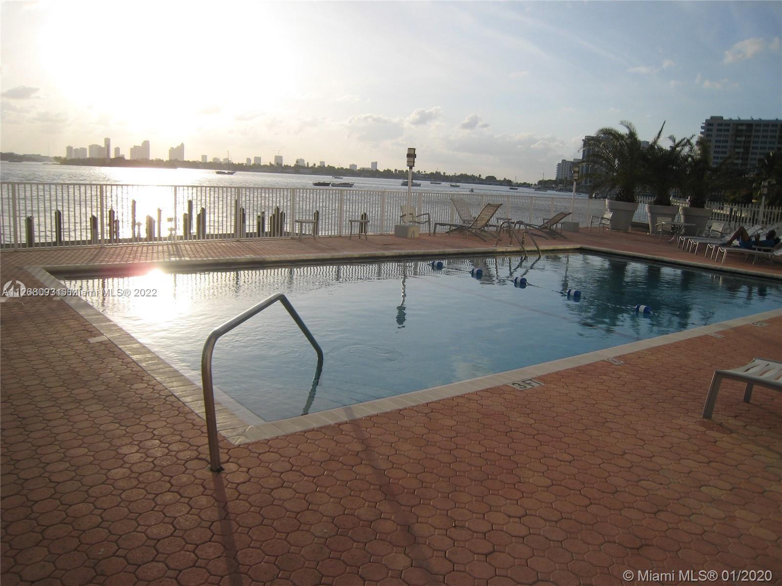 Beautiful view and tons of light from this huge 1 bedroom + den, 1/5 bath unit in the heart of Miami