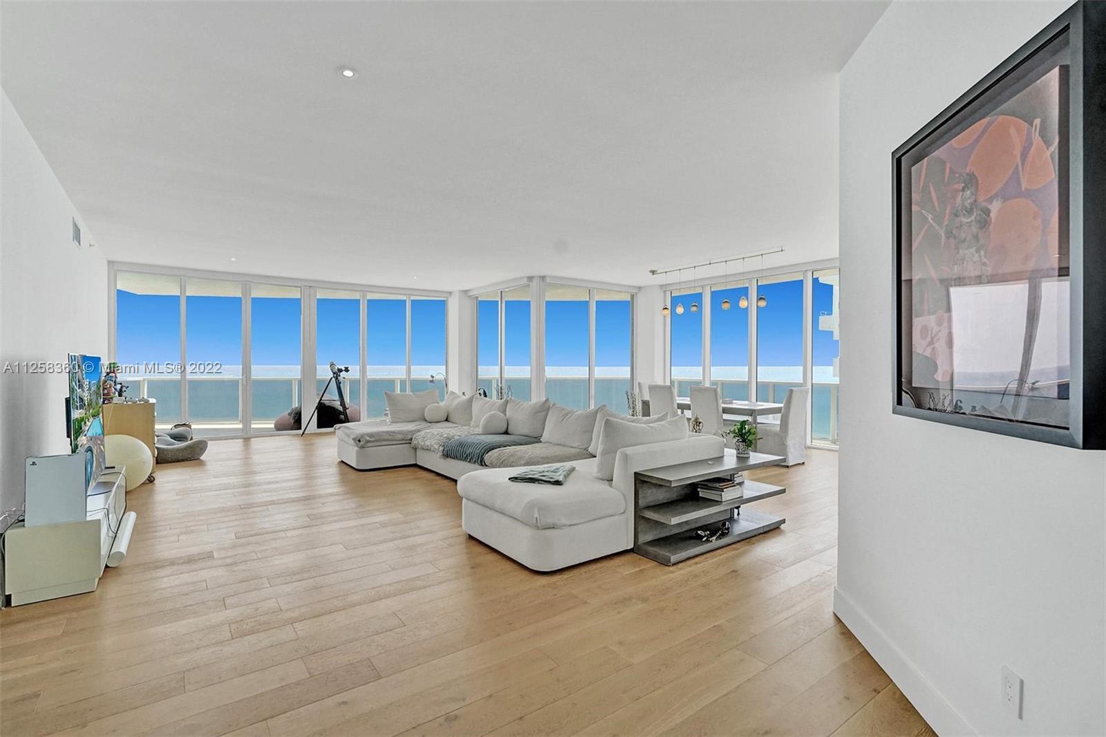 Magnificent and fully renovated residence at the Bellini Bal Harbour. With direct ocean views as you