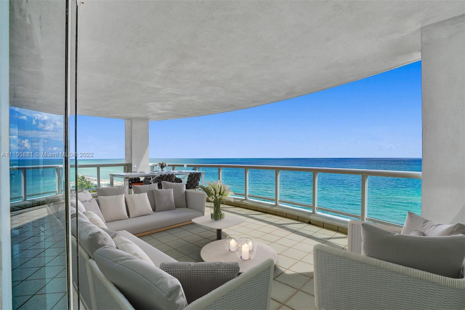 Spectacular direct oceanfront 3BD/3BA condo at the remodeled La Tour, a boutique building on the new