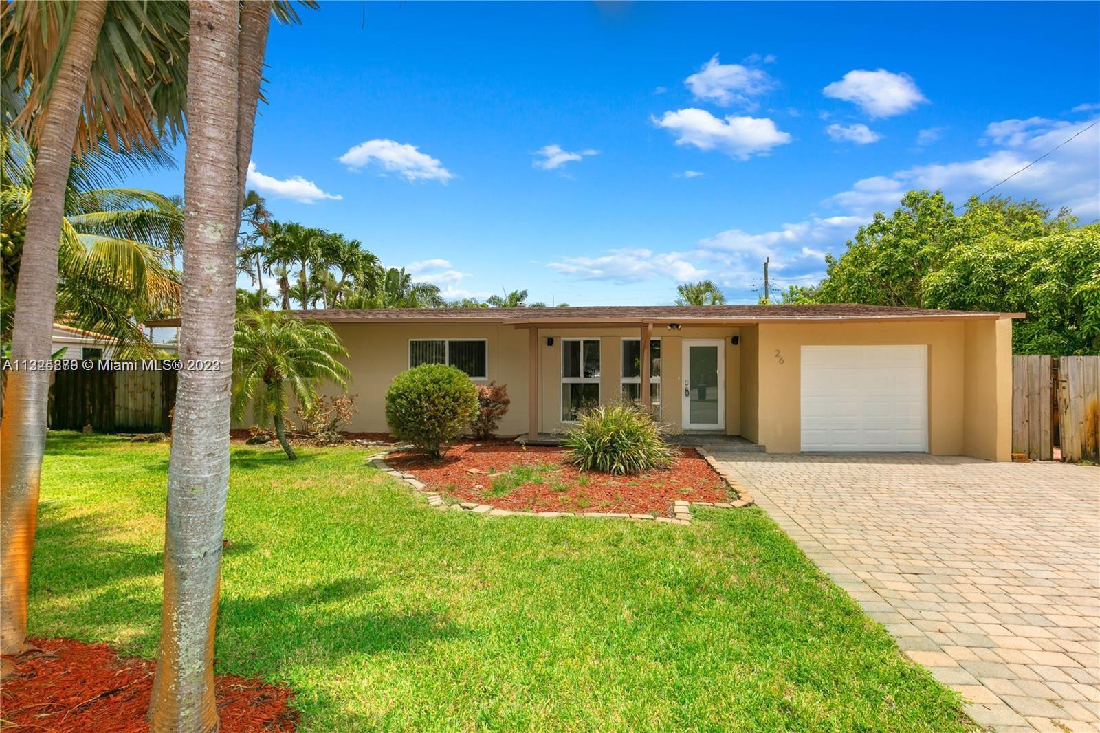 Rich with exterior features and close to the beach!  3-bedroom, 2-bathroom rancher, a great opportun